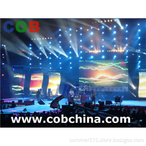 2017 new super light hot sales p10 led display screen stage background led video wall